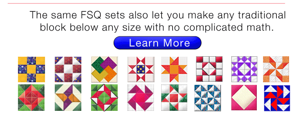 Finished Size Quilting by Guidelines4Quilting