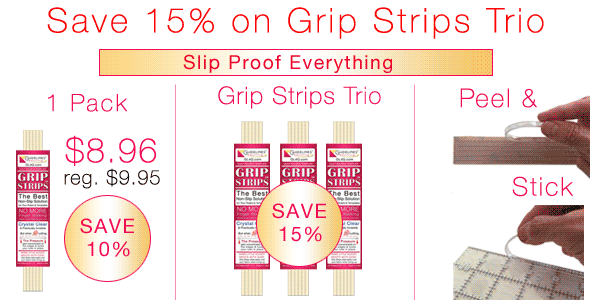 Grip Strips by Guidelines4Quilting