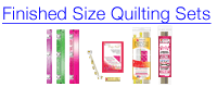 Finished Size Quilting Sets for Your Regular Acrylic Rulers by Guidelines4Quilting