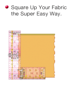 How to Square Up Your Fabric Using Guidelines Rulers by Guidelines4Quilting