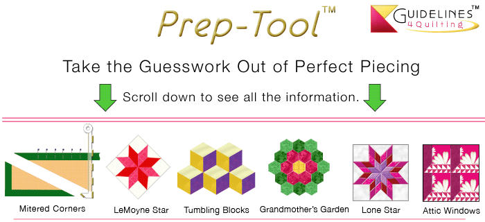 Prep-Tool by Guidelines4Quilting