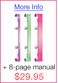 Seam Allowance Additions for regular acrylic rulers by Guidelines4Quilting